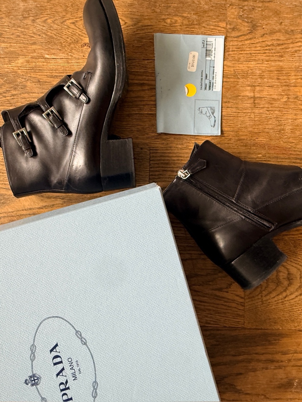 PRADA women’s combat boots - Picture 2 of 7